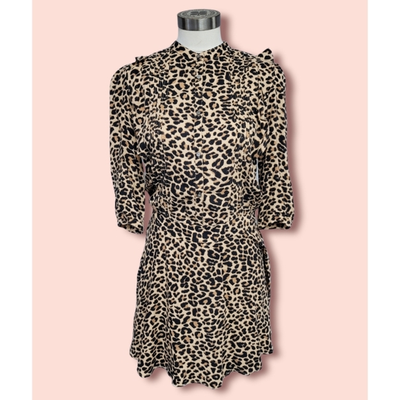 Zadig & Voltaire Leopard Dress size XS - Picture 3 of 11
